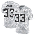 Davalo MN.Vikings #33 Aaron Jones Player Arctic Camo Salute to Service Limited Stitched Jerseys