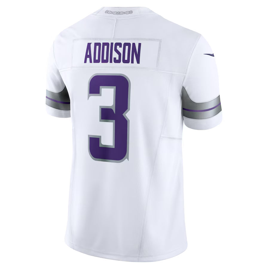 Davalo MN.Vikings #3 Jordan Addison Player Alternate Vapor F.U.S.E. Limited Stitched Jerseys