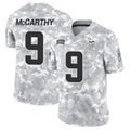 Davalo MN.Vikings #9 J.J. McCarthy Player Arctic Camo Salute to Service Limited Stitched Jerseys