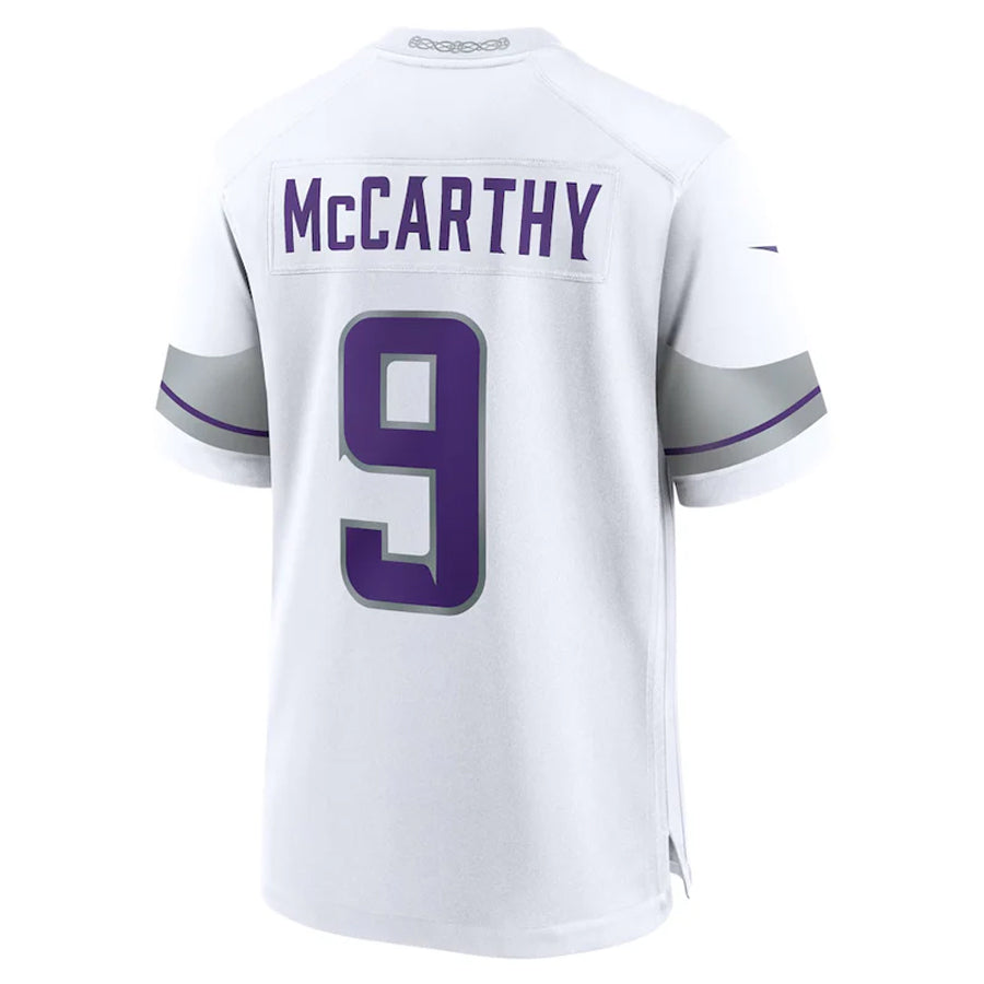Davalo MN.Vikings #9 J.J. McCarthy Player White Alternate Game Stitched Jerseys