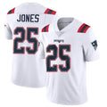 Davalo NE.Patriots #25 Marcus Jones Player White Vapor Untouchable Home Game Stitched Jerseys