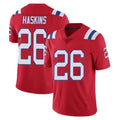 Davalo NE.Patriots #26 Hassan Haskins Player Red Vapor Untouchable Home Game Stitched Jerseys
