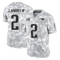 Davalo NE.Patriots #2 Harold Landry III Player Arctic Camo Salute To Service Limited Game Stitched Jerseys