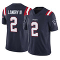 Davalo NE.Patriots #2 Harold Landry III Player Navy Limited Vapor F.U.S.E. Home Game Stitched Jerseys