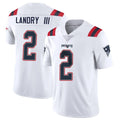 Davalo NE.Patriots #2 Harold Landry III Player White Vapor Untouchable Home Game Stitched Jerseys