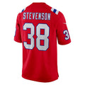 Davalo NE.Patriots #38 Rhamondre Stevenson Player Red Home Game Stitched Jerseys