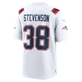 Davalo NE.Patriots #38 Rhamondre Stevenson Player White Home Game Stitched Jerseys
