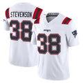 Davalo NE.Patriots #38 Rhamondre Stevenson Player White Limited Vapor F.U.S.E. Home Game Stitched Jerseys
