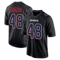 Davalo NE.Patriots #48 Namdi Obiazor Player Carbon Fashion Limited Home Game Stitched Jerseys