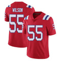 Davalo NE.Patriots #55 Jared Wilson Player Red Vapor Untouchable Home Game Stitched Jerseys