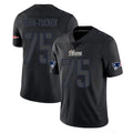 Davalo NE.Patriots #75 Alijah Vera-Tucker Player Black Impact LImited Home Game Stitched Jerseys