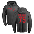Davalo NE.Patriots #75 Alijah Vera-Tucker Player Gray Pullover Hoodies Home Game Stitched Jerseys
