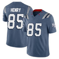 Davalo NE.Patriots #85 Hunter Henry Player Blue Limited Rivalries Collection Home Game Stitched Jerseys