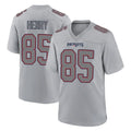 Davalo NE.Patriots #85 Hunter Henry Player Gray Fashion Limited Home Game Stitched Jerseys