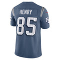 Davalo NE.Patriots #85 Hunter Henry Player Storm Blue Rivalries Collection Limited Stitched Jerseys