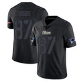 Davalo NE.Patriots #87 Romeo Doubs Player Black Impact LImited Home Game Stitched Jerseys