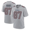 Davalo NE.Patriots #87 Romeo Doubs Player Gray Fashion Limited Home Game Stitched Jerseys