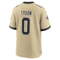 Davalo NO.Saints #0 Jordyn Tyson Gold 2026 Draft First Round Pick No. 8 Alternate Game Stitched Jerseys