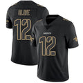 Davalo NO.Saints #12 Chris Olave Player Limited Black Impact Stitched Jerseys