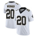 Davalo NO.Saints #20 Pete Werner Player White Limited Vapor Untouchable Home Game Stitched Jerseys