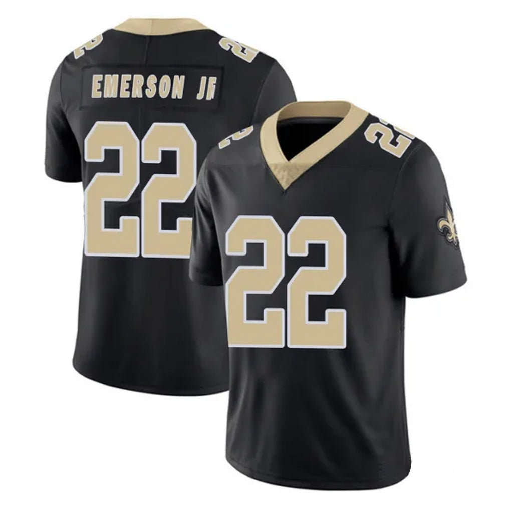 Davalo NO.Saints #22 Martin Emerson Jr. Player Black Limited Vapor Untouchable Home Game Stitched Jerseys