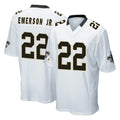 Davalo NO.Saints #22 Martin Emerson Jr. Player White Home Game Stitched Jerseys
