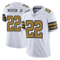 Davalo NO.Saints #22 Martin Emerson Jr. Player White Limited Color Rush Home Game Stitched Jerseys