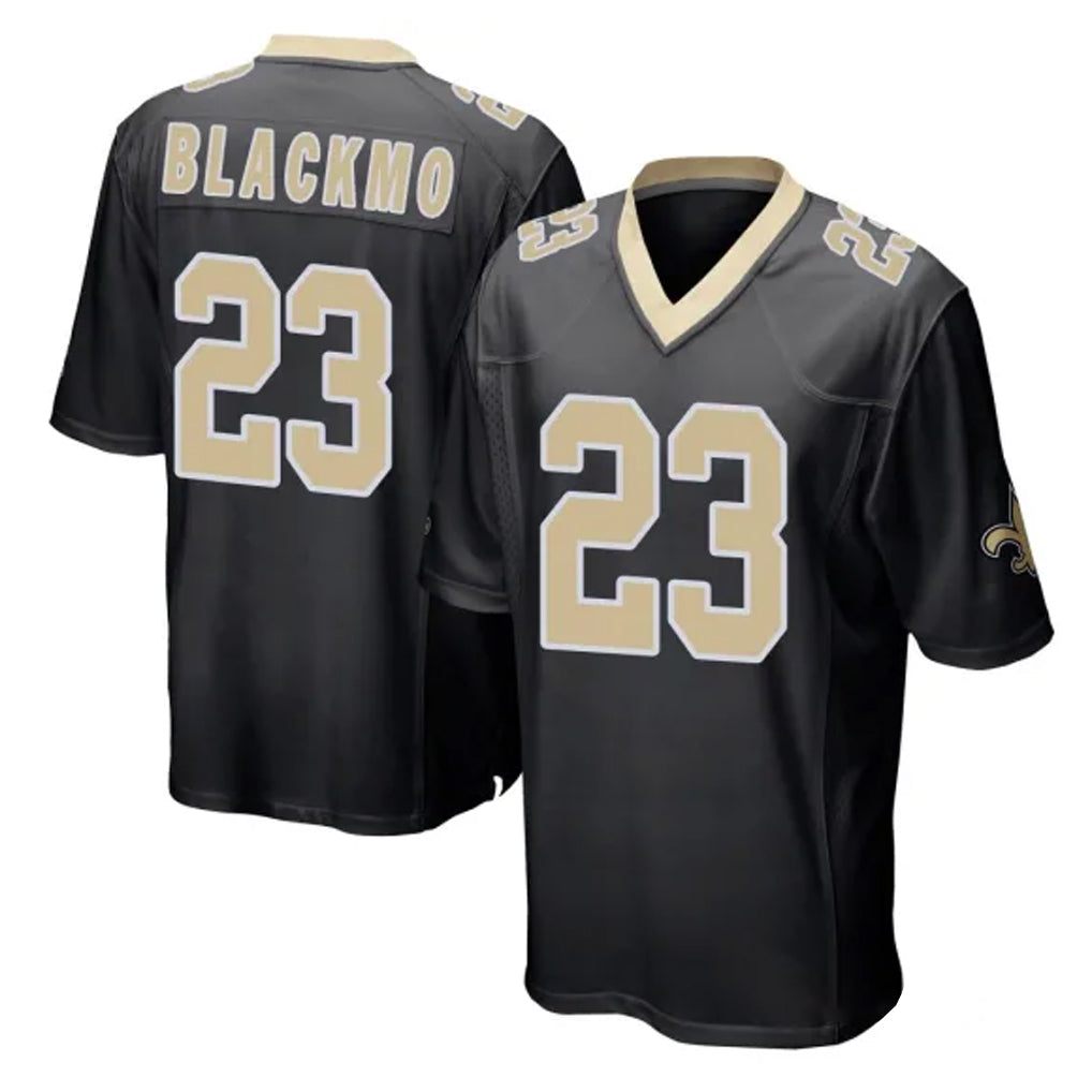 Davalo NO.Saints #23 Julian Blackmon Player Black Home Game Stitched Jerseys