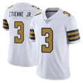Davalo NO.Saints #3 Travis Etienne Jr. Player White Limited Color Rush Home Game Stitched Jerseys