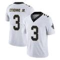 Davalo NO.Saints #3 Travis Etienne Jr. Player White Limited Vapor Untouchable Home Game Stitched Jerseys