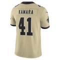 Davalo NO.Saints #41 Alvin Kamara Gold Alternate Gameday Golds Alternate Vapor F.U.S.E. Limited Stitched Jerseys