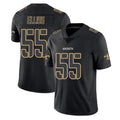 Davalo NO.Saints #55 Kaden Elliss Player Black Impact Limited Home Game Stitched Jerseys