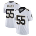 Davalo NO.Saints #55 Kaden Elliss Player White Limited Vapor Untouchable Home Game Stitched Jerseys