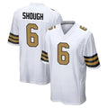 Davalo NO.Saints #6 Tyler Shough Player White Alternate Home Game Stitched Jerseys
