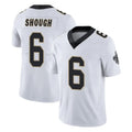 Davalo NO.Saints #6 Tyler Shough Player White Limited Vapor Untouchable Home Game Stitched Jerseys
