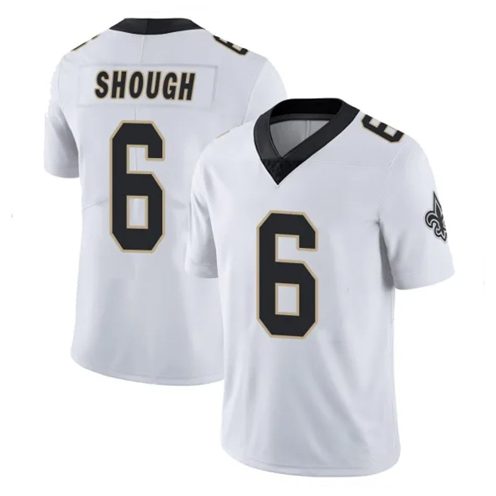 Davalo NO.Saints #6 Tyler Shough Player White Limited Vapor Untouchable Home Game Stitched Jerseys
