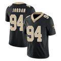 Davalo NO.Saints #94 Cameron Jordan Player Black Limited Vapor Untouchable Home Game Stitched Jerseys