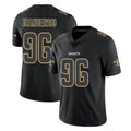 Davalo NO.Saints #96 Carl Granderson Player Black Impact Limited Home Game Stitched Jerseys