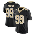 Davalo NO.Saints #99 Chase Young Player Black Limited Vapor Untouchable Home Game Stitched Jerseys