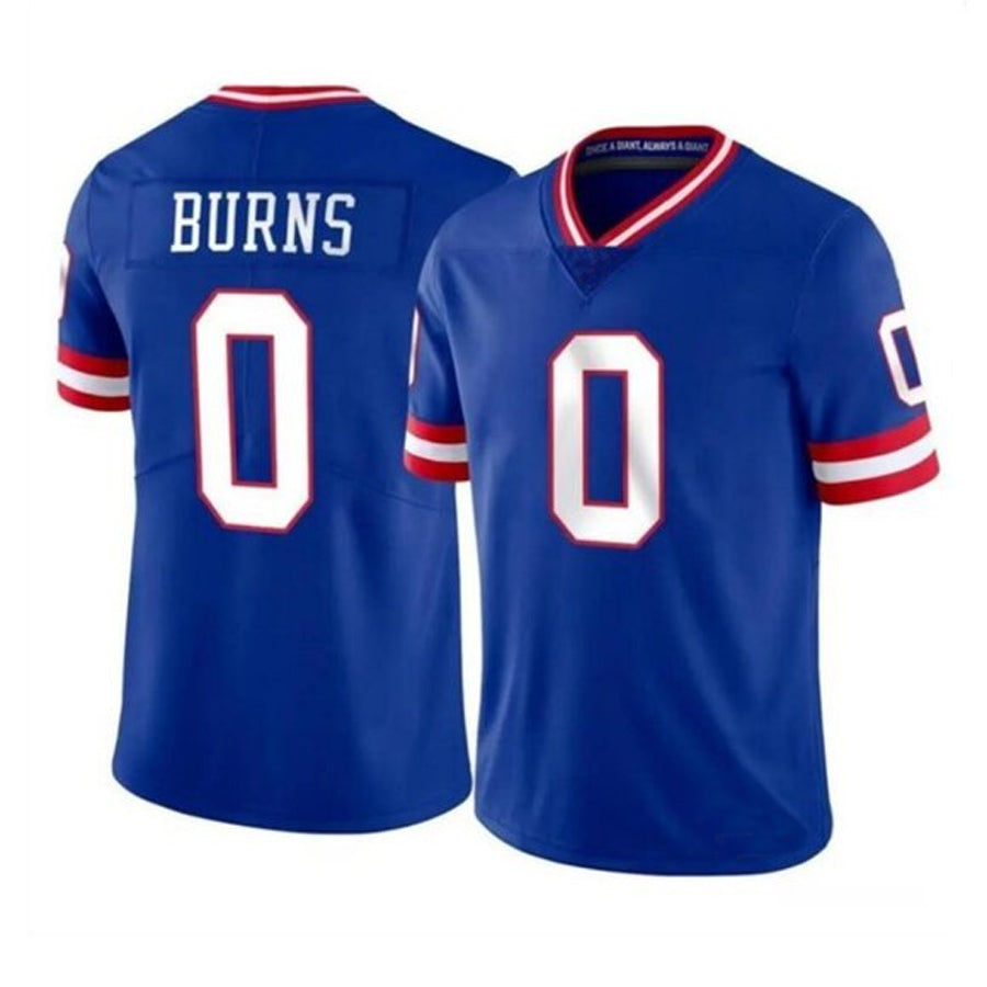 Davalo NY.Giants #0 Brian Burns Player Royal Vapor Limited Stitched Jerseys