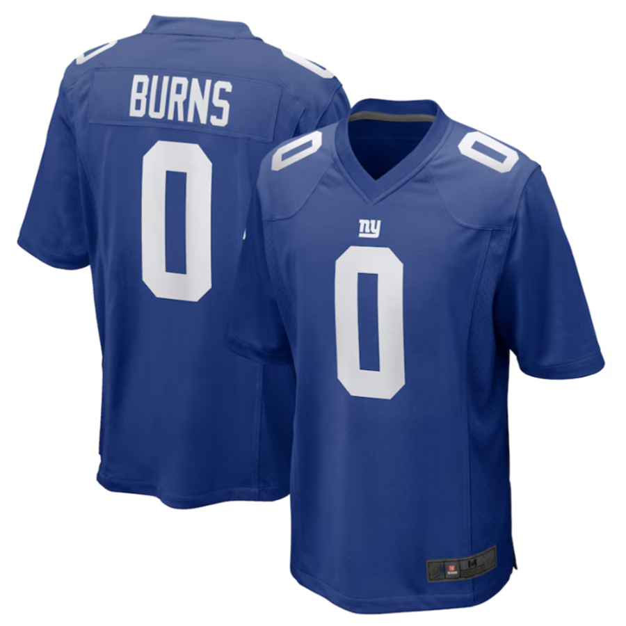 Davalo NY.Giants #0 Brian Burns Royal Game Player Jersey Stitched American Stitched Jerseys