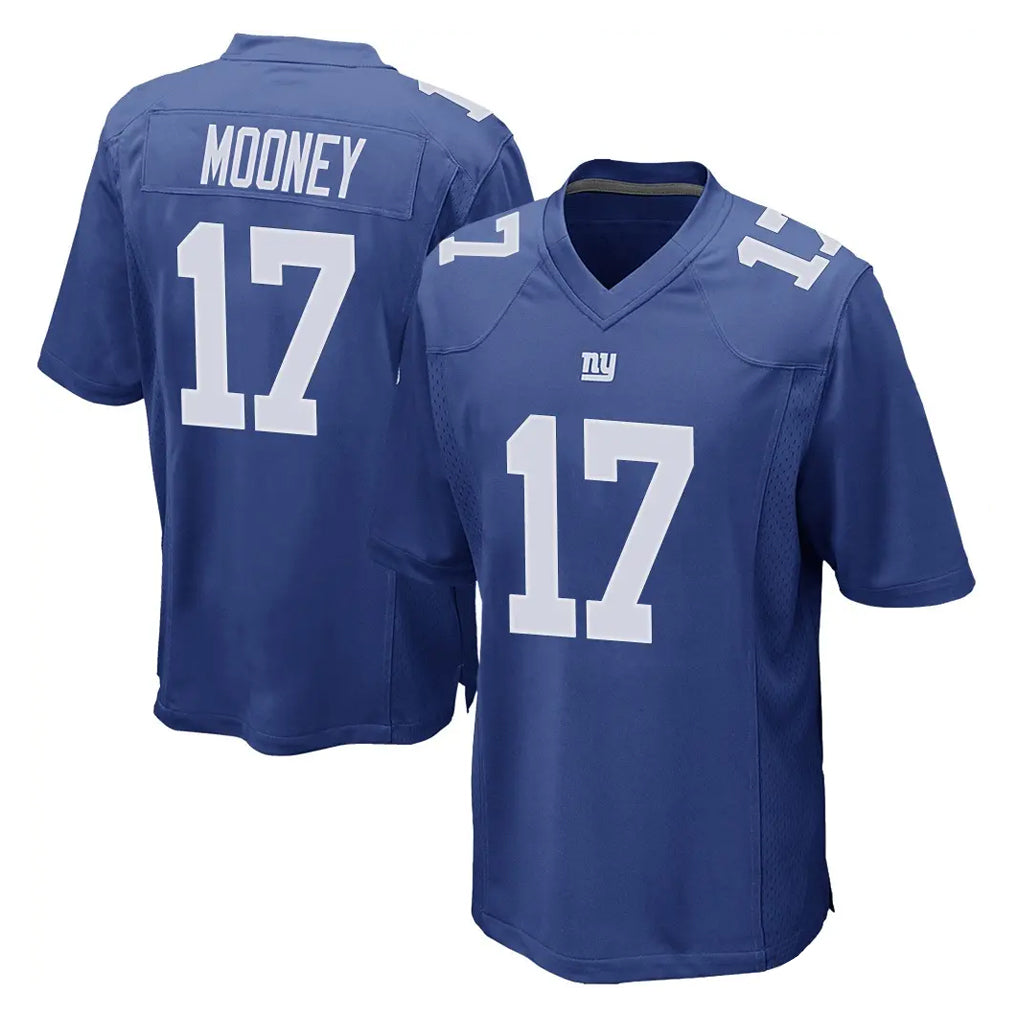 Davalo NY.Giants #17 Darnell Mooney Player Royal Home Game Stitched Jerseys