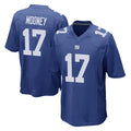 Davalo NY.Giants #17 Darnell Mooney Player Royal Home Game Stitched Jerseys