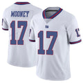 Davalo NY.Giants #17 Darnell Mooney Player White Color Rush Home Game Stitched Jerseys