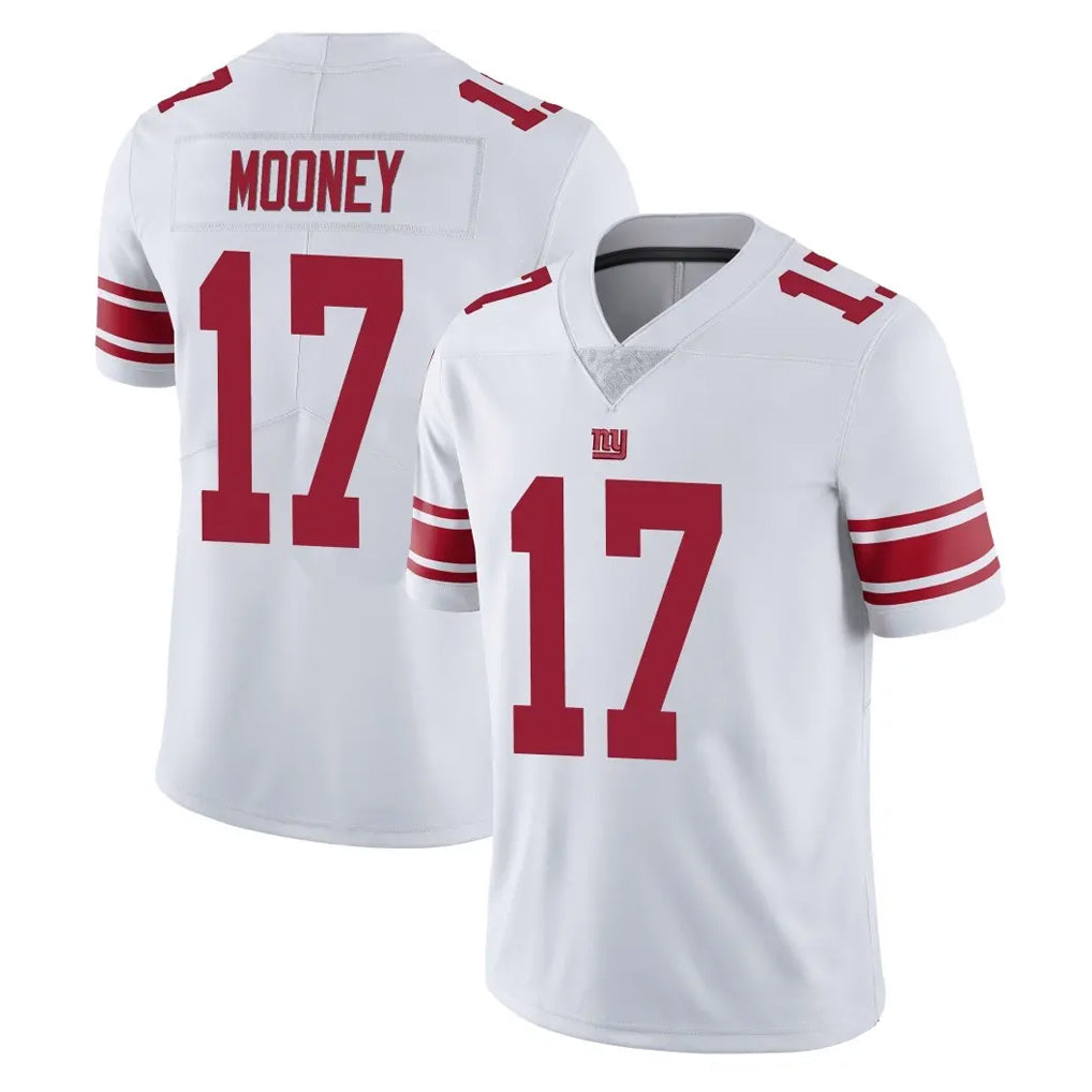 Davalo NY.Giants #17 Darnell Mooney Player White Limited Vapor Untouchable Home Game Stitched Jerseys