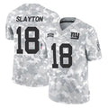 Davalo NY.Giants #18 Darius Slayton Player Arctic Camo Salute To Service Limited Game Stitched Jerseys