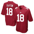 Davalo NY.Giants #18 Darius Slayton Player Red Home Game Stitched Jerseys