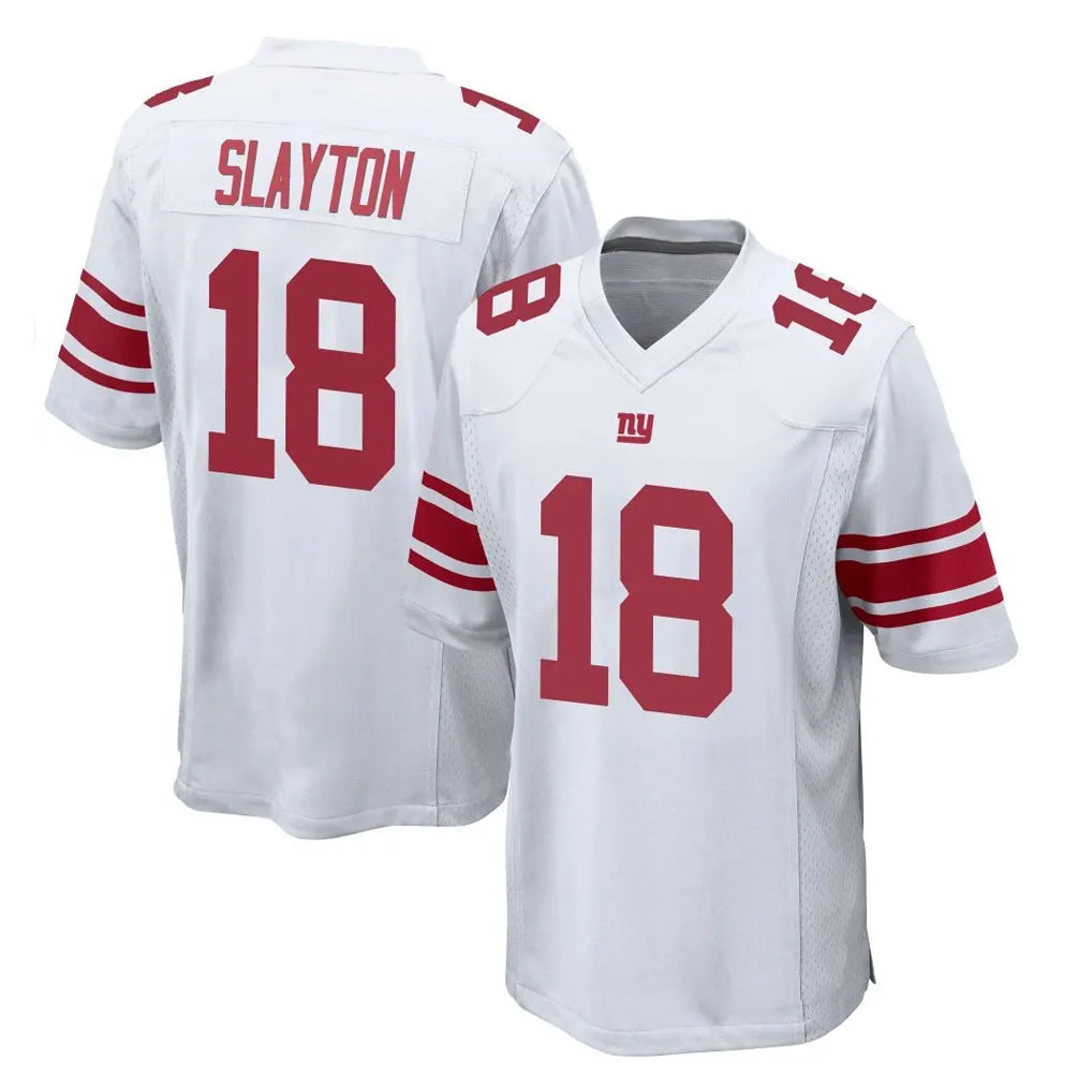 Davalo NY.Giants #18 Darius Slayton Player White Home Game Stitched Jerseys