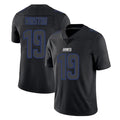 Davalo NY.Giants #19 Jameis Winston Player Black Impact Limited Home Game Stitched Jerseys