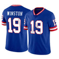 Davalo NY.Giants #19 Jameis Winston Player Royal Classic Vapor Home Game Stitched Jerseys
